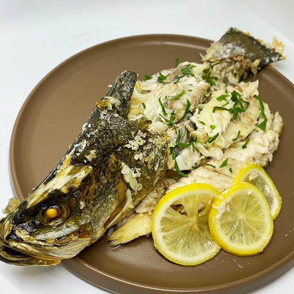 Salt Baked Seabass