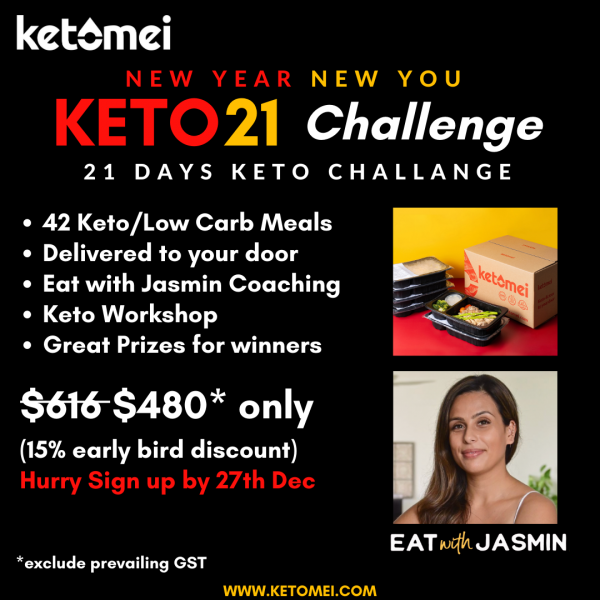 K21 EATwithJasmin Challenge Jan 2023 (3 weeks 42 Meals Win Prizes)